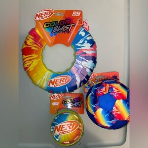 Nerf Dog Color Blast Toy Set